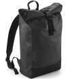 BG815 BagBase Tarp Roll-Top Backpack Black colour image